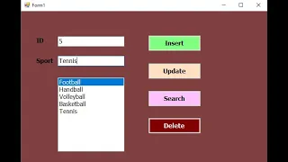 VB net How to insert update delete and search data in listbox using sql server database