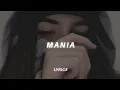 Download Lagu Aaryan Shah - Mania (lyrics)