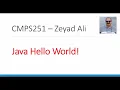 01 Hello World - Your First Java Program in Eclipse