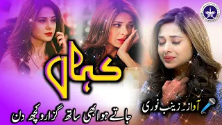 kitna mushkil hai aziyat ye gawara karna sadghazal zainab noori sadghazal