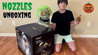 Nozzles the Clown Animatronic Unboxing and Demo