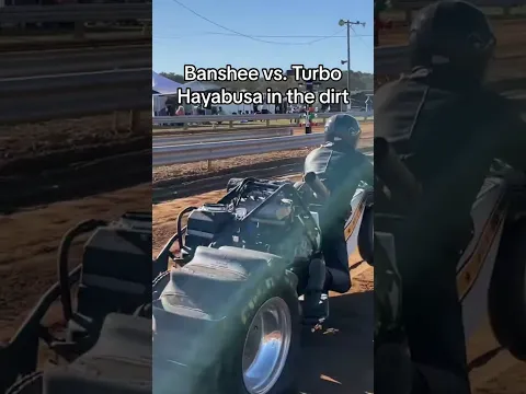 Banshee vs Turbo Hayabusa in the Dirt!