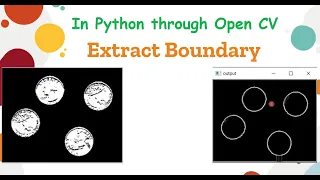 Extraction using Morphology Image processing Python OpenCV Closing Erosion