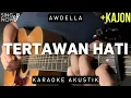Download Lagu Tertawan Hati - Awdella (Karaoke Akustik + Kajon)