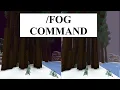 Easy Fog Command Tutorial For Minecraft Bedrock