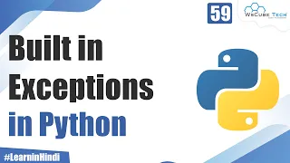 What are Python Errors and Built-in-Exceptions Complete Python Tutorial