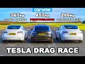 Download Lagu Tesla Model 3 DRAG RACE *Performance v Long Range v Standard Plus*