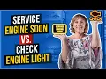 The Difference Between Check Engine Light vs Service Engine Soon Light