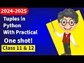 Tuples in Python with Practical Implementation Class 11 12 NSQF