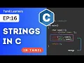 How to use Strings in C in Tamil