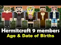 All Hermitcraft season 9 members age and date of births youngest to oldest - 2022