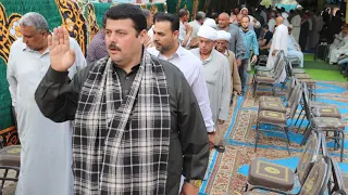 قناة شلبي جاد الشيخ ابراهيم عزازي شلغم النمل والقصص عزاء عائلات ابونمر بالصالحيه القديمة 