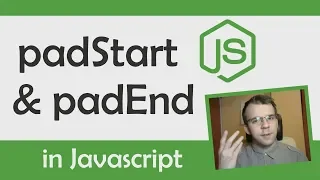 padStart and padEnd in Javascript 2019
