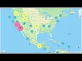 Creating marker clusters and heatmaps with Leafmap and MapLibre