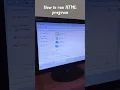 tutorial to save and run html program made in notepad