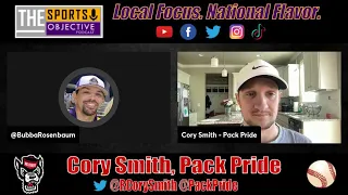 NC D1 BASEBALL Cory Smith of Pack Pride on NC STATE