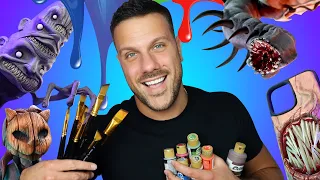 The BEST Beginner Friendly Painting Techniques for Polymer Clay Sculptures