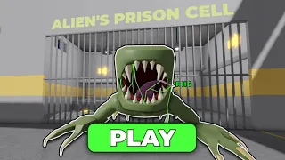 ALIEN PRISON RUN! OBBY roblox Gameplay Walkthrough 4K