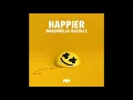 Marshmello, Bastille - Happier (Official Audio)