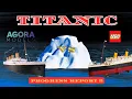 Titanic Build Progress Report 8 4 Weeks of Epic Progress Lights Deck Complete Agora vs LEGO