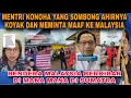 LUNTUR KESOMBONGAN MENTRI KONOHA DAN MEMINTA MAAF KE MALAYSIA KARNA WARGA ACEH KIBARKAN BENDERA 🇲🇾