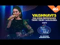 Vaishnavi's full performance on 'Thiru Thiru Gananadha' | Telugu Indian Idol