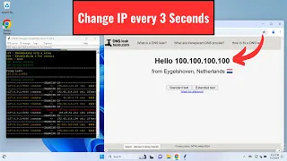 Auto Change IP Address in every 3 Seconds - 100 ANONYMOUS Windows