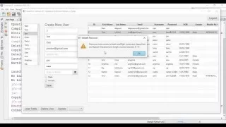 JavaFX 8 Tutorial 39 - Update or Edit User Details or Table from Database