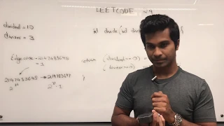 Leetcode 29 - Bit Manipulation Divide Two Integers