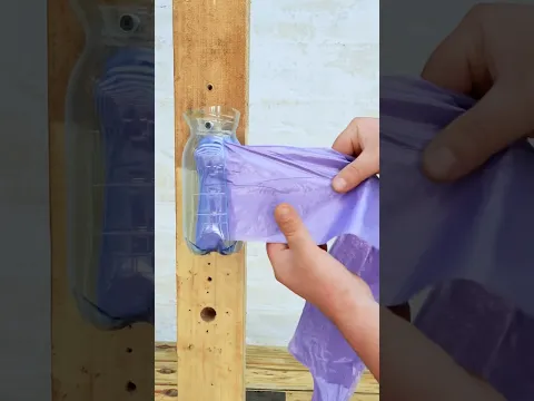 DIY trash bag holder #tipsandtricks #diy #creative