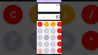 Codsoft task 2 - calculator app demo