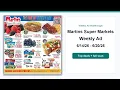 Martins Super Markets Weekly Ad 26 - 26 Best Deals