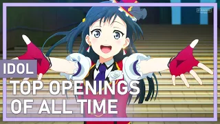 top idol anime openings of all time