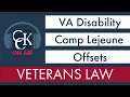 Camp Lejeune Lawsuit Offsets and Effect on VA Disability Benefits
