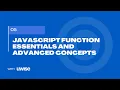 JavaScript Function Essentials and Advanced Concepts