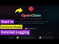 OpenClaw How to Start in Verbose Mode Enable Detailed Logs ClawdBot MoltBot