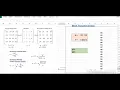 Block Truncation coding with Excel