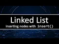 C Linked List - Adding nodes using the insert function