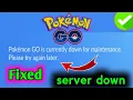 Fix Pokemon GO is currently down for maintenance Please try again later Pokemon app server down