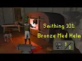 OSRS - How to Smith a Bronze Med Helm