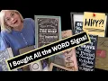 Download Lagu Gooi die ouderwetse tekstborden niet weg, maar maak er prachtige decoratie van!