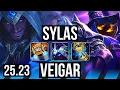 SYLAS vs VEIGAR MID KR Master 25 23