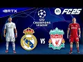 Download Lagu FC 25 - Real Madrid vs. Liverpool Ft. Trent, Wirtz, | UEFA Champions League 25/26 | [4K60]