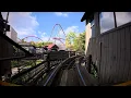 Beast front seat on-ride 4K POV @60fps Kings Island