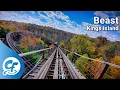 Beast front seat on-ride 4K POV 60fps Kings Island