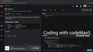 Codewars Python 8 kyu Double Char