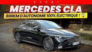 New Electric Mercedes CLA More Powerful Than The Tesla Model 3 