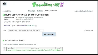 Java Practice It 6 2 scannerDeclaration file processing scanner syntax debugging