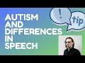 Autism and Differences in Prosody speech