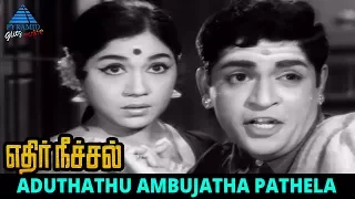 ethir neechal old movie song aduthathu ambujatha video song tm soundararajan p susheela